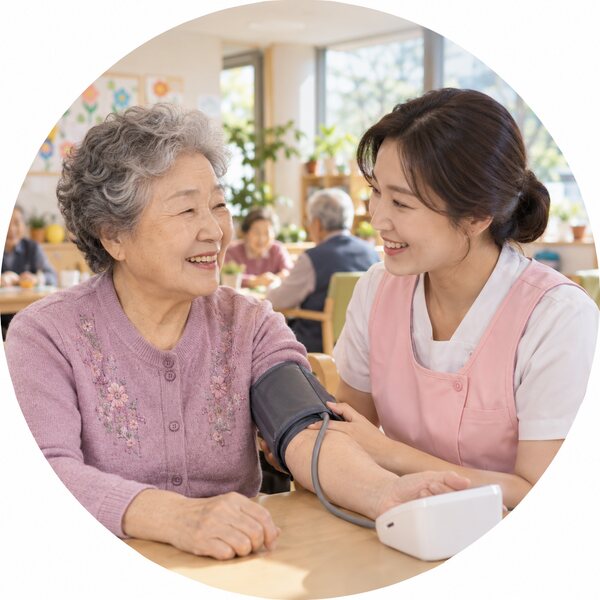 한국인 어르신 건강관리